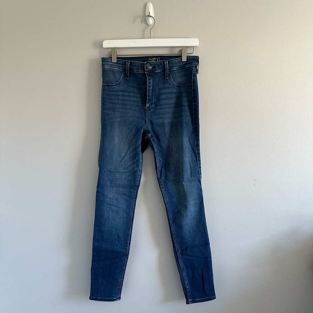 Abercrombie & Fitch Dark Wash Simone High Rise Jean Legging Size 29 8R
